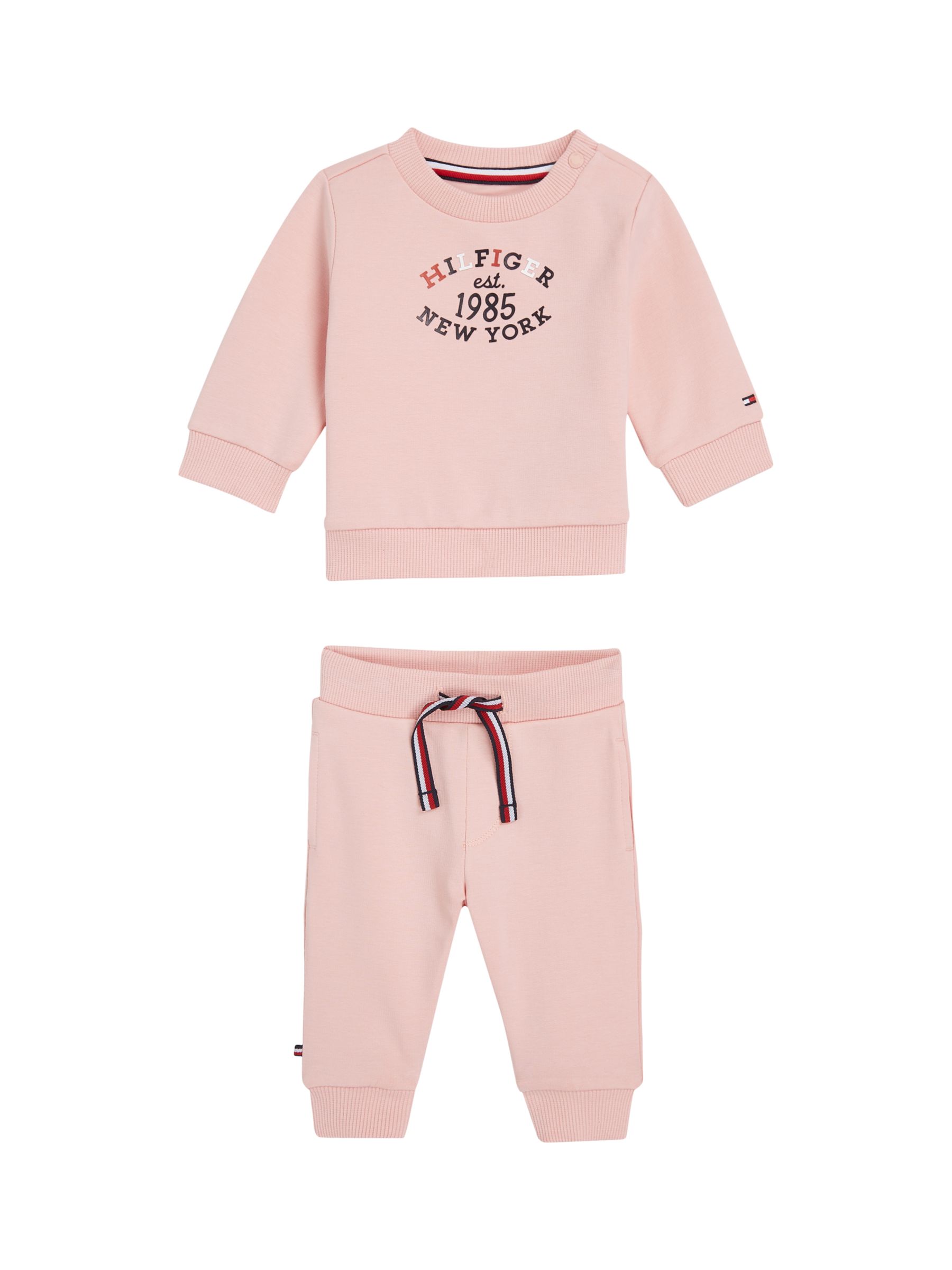 Tommy Hilfiger Baby Logo Swearshirt & Joggers Set