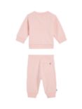 Tommy Hilfiger Baby Logo Swearshirt & Joggers Set, Soft Rose