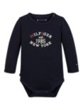 Tommy Hilfiger Baby Monotype Oval New York Logo Bodysuit