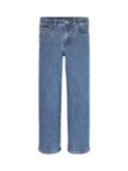 Tommy Hilfiger Kids' Girlfriend Comfort Bootcut Jeans, Midsaltpepper