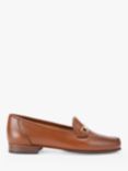 Carvela Marina Snaffle Trim Leather Loafers, Tan