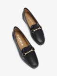 Carvela Marina Snaffle Trim Leather Loafers
