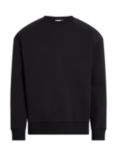 Calvin Klein Mix Media Sweatshirt, Black