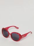 Superdry Women's SDR Oversized Bug Sunglasses