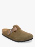 Birkenstock Boston Suede Clogs, Thyme Green