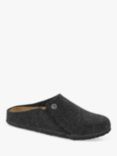 Birkenstock Zermatt Wool Felt Slippers, Anthracite