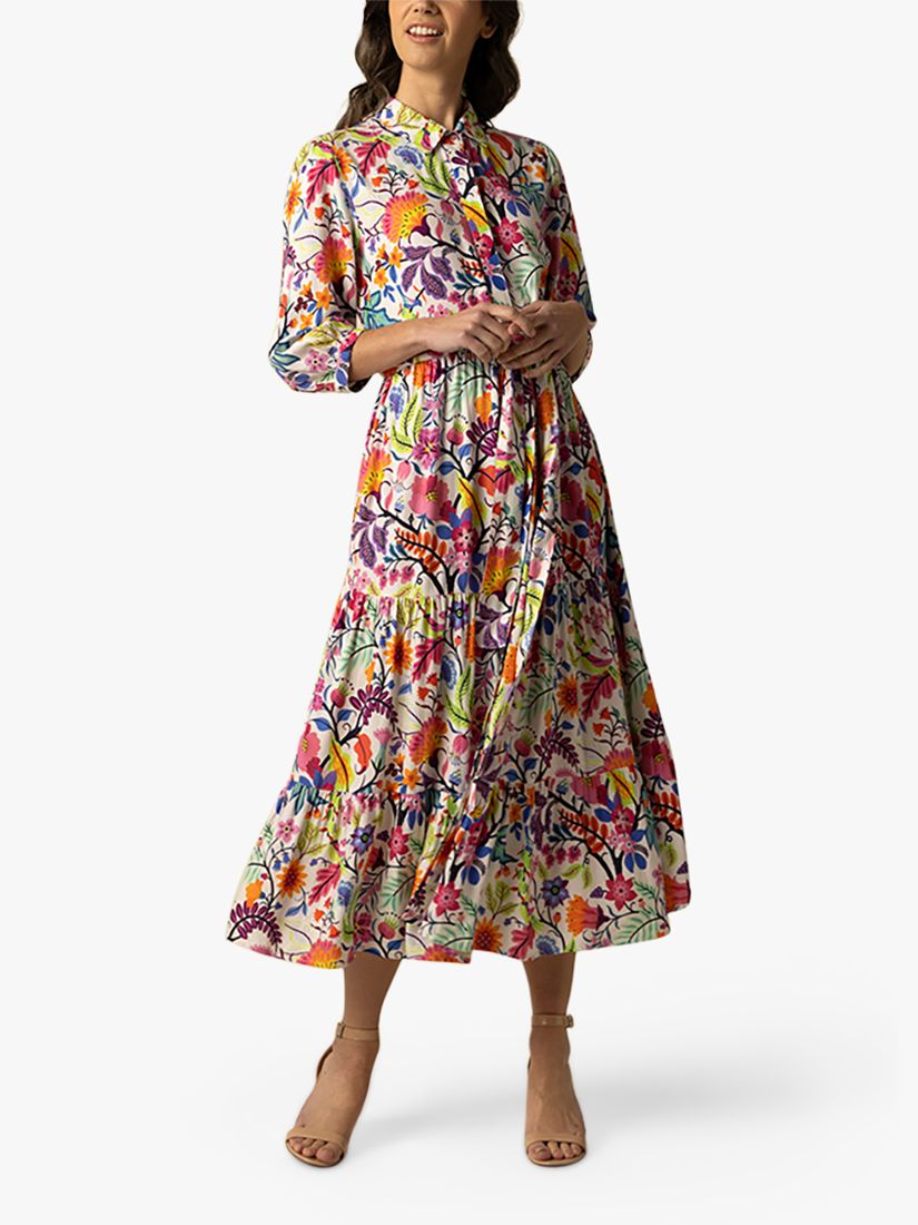 Raishma Amba Floral Dress, Multi, 8