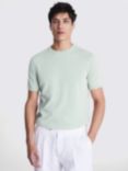 Moss Linen Blend T-Shirt, Green