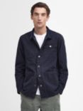 Barbour Grindle Cotton Overshirt, Navy