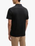 BOSS Zip Neck Slim Fit Polo Shirt