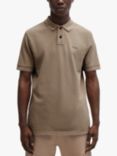 BOSS Regular Fit T-Shirt, Open Brown