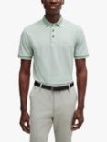 BOSS Short Sleeve Polo Shirt, Open Green