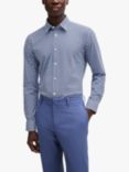 BOSS Slim Fit Long Sleeve Shirt, Navy