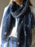 Tutti & Co Future Scarf, Navy/Pink