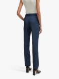 HUGO BOSS Slim Fit Tailored Trousers, Blue