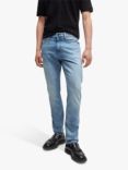 HUGO Slim Fit Denim Jeans, Turquoise/Aqua