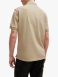 BOSS Short Sleeve Polo Shirt, Open Beige