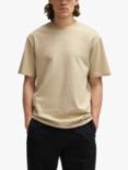 HUGO Short Sleeve T-Shirt, Open Beige