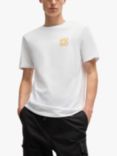 HUGO Short Sleeve Logo T-Shirt, White