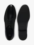 HUGO BOSS BOSS Colby Leather Derby Shoes, Black