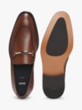 HUGO BOSS BOSS Derrek Leather Loafers, Medium Brown