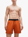 BOSS Starfish Swim Shorts, Bright Orange