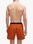 BOSS Starfish Swim Shorts, Bright Orange