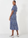 Crew Clothing Laurie Floral Dress, Multi/Blue