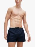 BOSS Boxer Shorts, Pack of 2, Open Blue/Multi