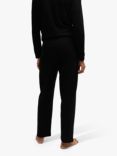 BOSS Embroidered Logo Lounge Trousers, Black