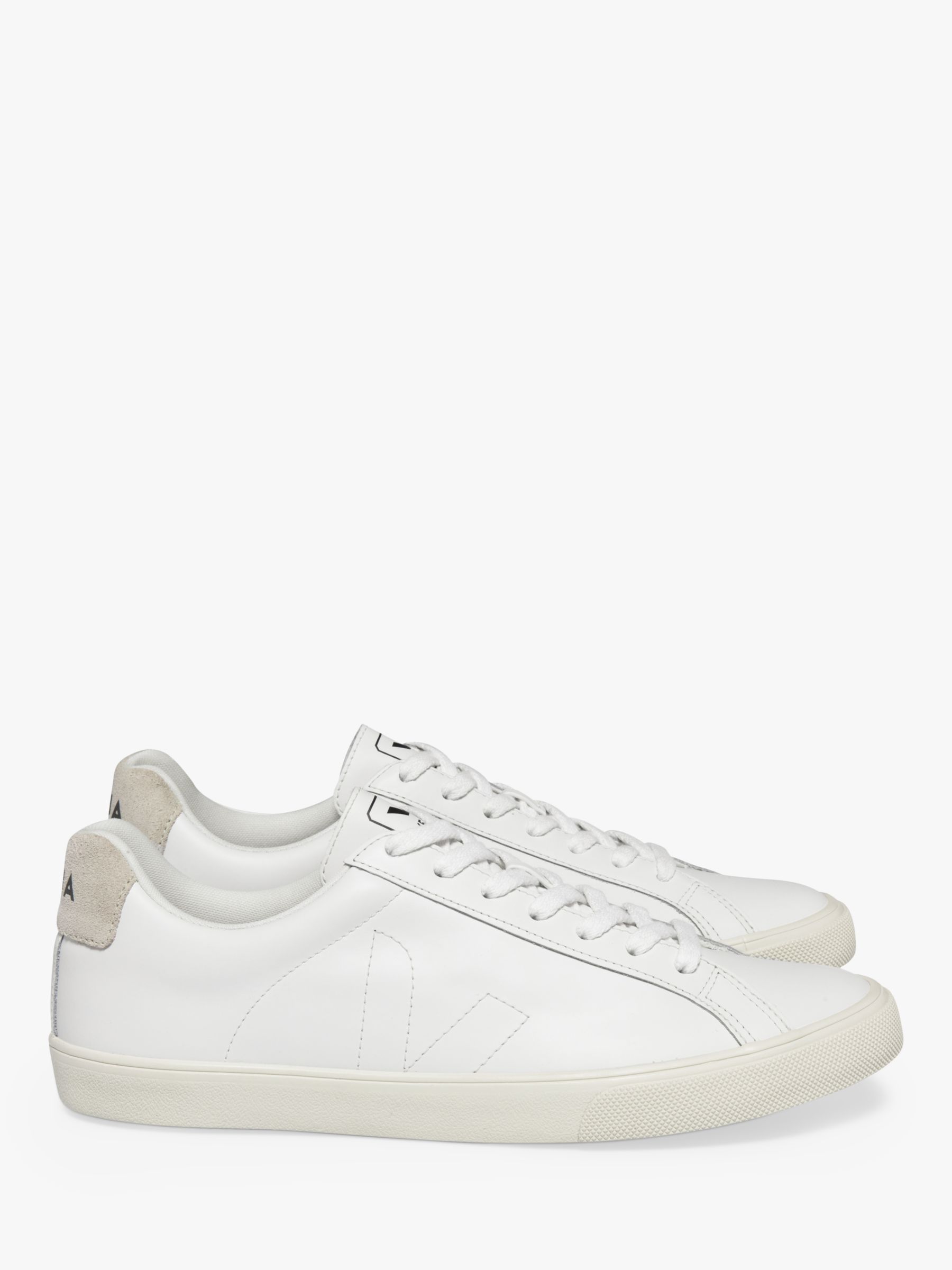 VEJA Esplar Leather Trainers, Extra White, 4