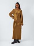 AND/OR Nicol Satin Dress, Gold