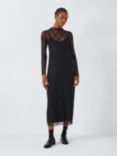 John Lewis ANYDAY Lace Maxi Dress, Black