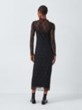 John Lewis ANYDAY Lace Maxi Dress, Black