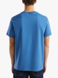 Benetton Short Sleeve T-Shirt, Chambray Blue
