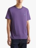 Benetton Short Sleeve T-Shirt, Violet