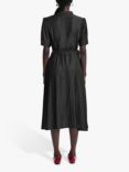 James Lakeland Short Sleeve Midi Day Dress, Black