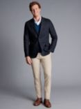 Charles Tyrwhitt Slim Fit Linen Suit Jacket, Navy