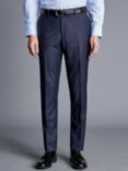 Charles Tyrwhitt Merino Wool Slim Fit Suit Trousers, Denim Blue