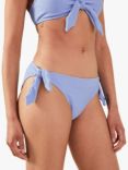 Accessorize Bunny Tie Bikini Bottoms, Blue