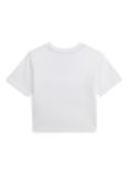 Ralph Lauren Kids' Logo USA T-Shirt, White