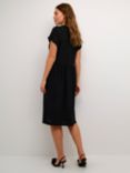 KAFFE Rachel Short Sleeve Dress, Black