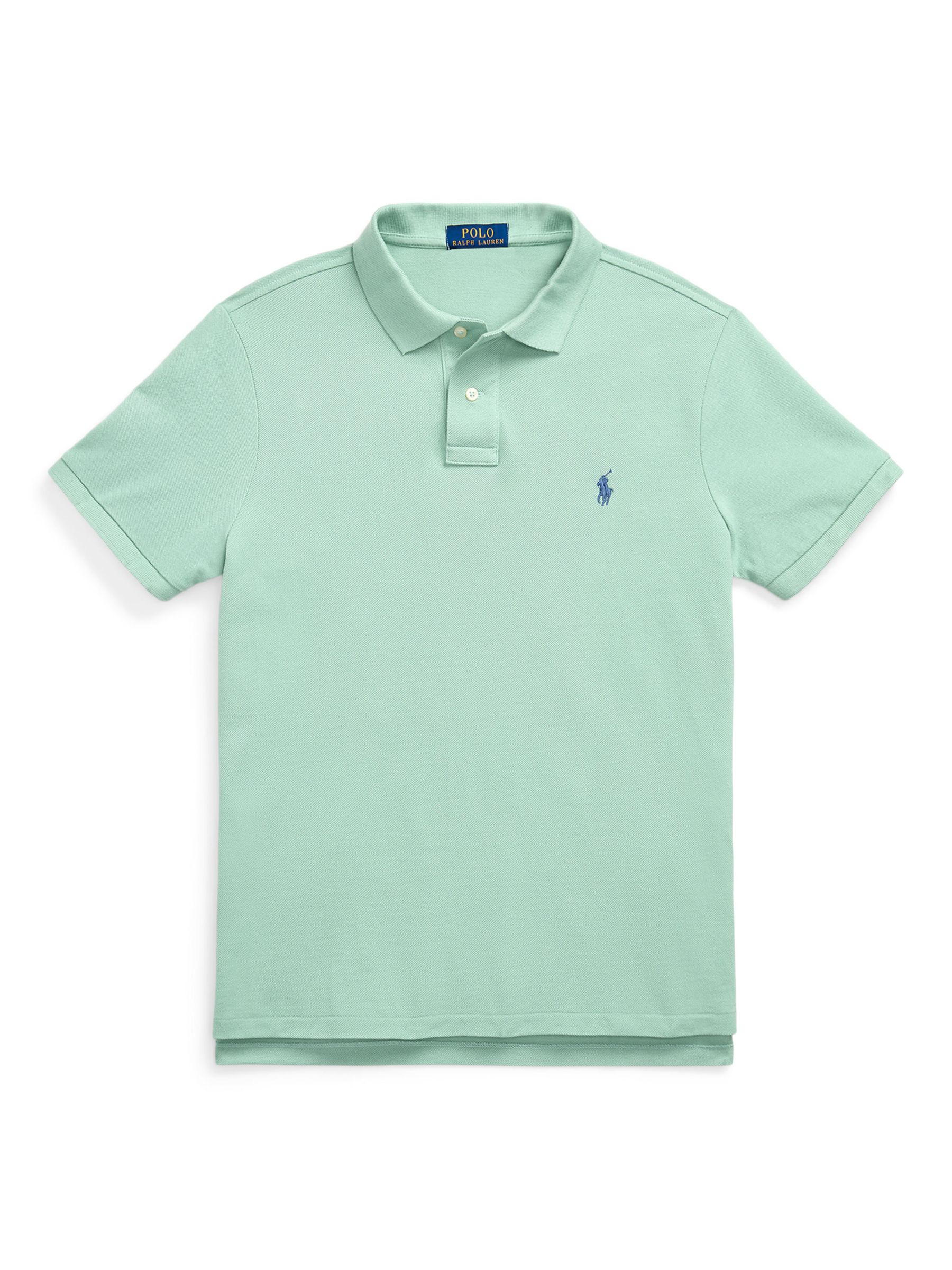 Ralph Lauren American Style Standard Polo Shirt, Faded Mint, S