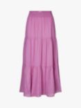 Lollys Laundry Diamond Tiered Maxi Skirt, Lilac