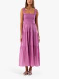 Lollys Laundry Nuda Cotton Maxi Dress, Lilac, Lilac