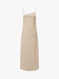 Twist & Tango Senna Lace Trim Maxi Slip Dress, Ivory
