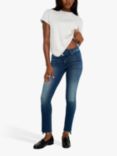 Good American Good Classic Skinny Jeans, Indigo 701