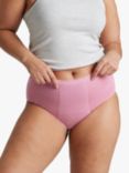 Love Luna Period Proof Full Briefs, Pack of 2, Navy/Pink
