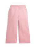 Ralph Lauren Kids' Polo Embroidered Logo Athletic Trousers, Tickled Pink