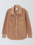 John Lewis Boucle Shacket, Caramel